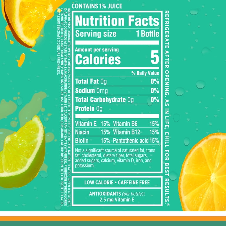 Sparkling Ice Lemon Lime Sparkling Water, 12 Pack photo 6