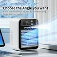 thumbnail image 6 of Portable Air Cooler Fan, 2 4H Timer 3 Speeds Quiet Operation Usb Powered Mist Humidification Intelligent Digital Display, Mini Air Conditioner For Home Bedroom Outdoor, 6 of 7