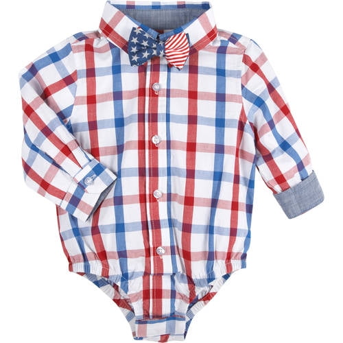 baby dress shirt bodysuit