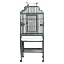 A&E Cage GA82217C HQ Green 22 x 17 in. Open Top Cage with Plastic Base, Green