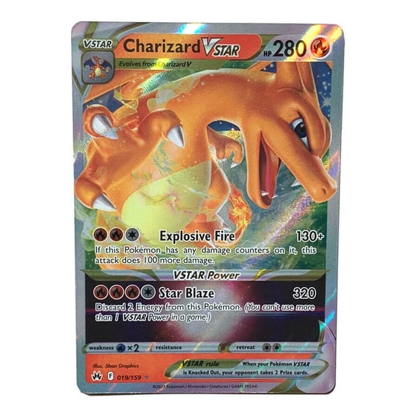 Tarjeta Pokémon Pokémon Charizard VSTAR 019/159 Crown Zenith