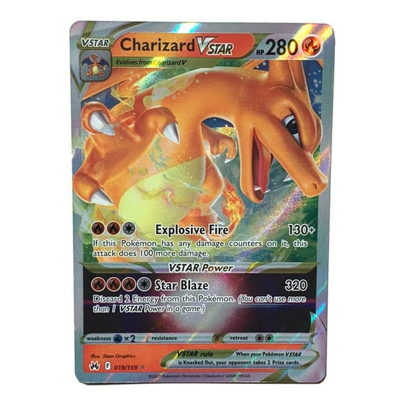 Tarjeta Pokémon Pokémon Charizard VSTAR 019/159 Crown Zenith