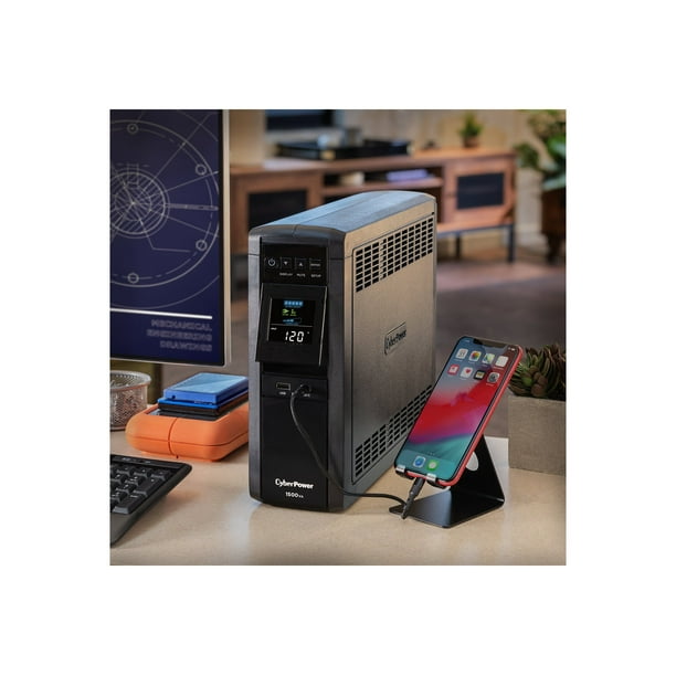 CyberPower PFC Sinewave Series CP1500PFCLCD - UPS - AC 120 V