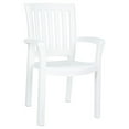 thumbnail image 3 of Compamia Sunshine Transitional Resin Patio Dining Arm Chair in White, 3 of 8