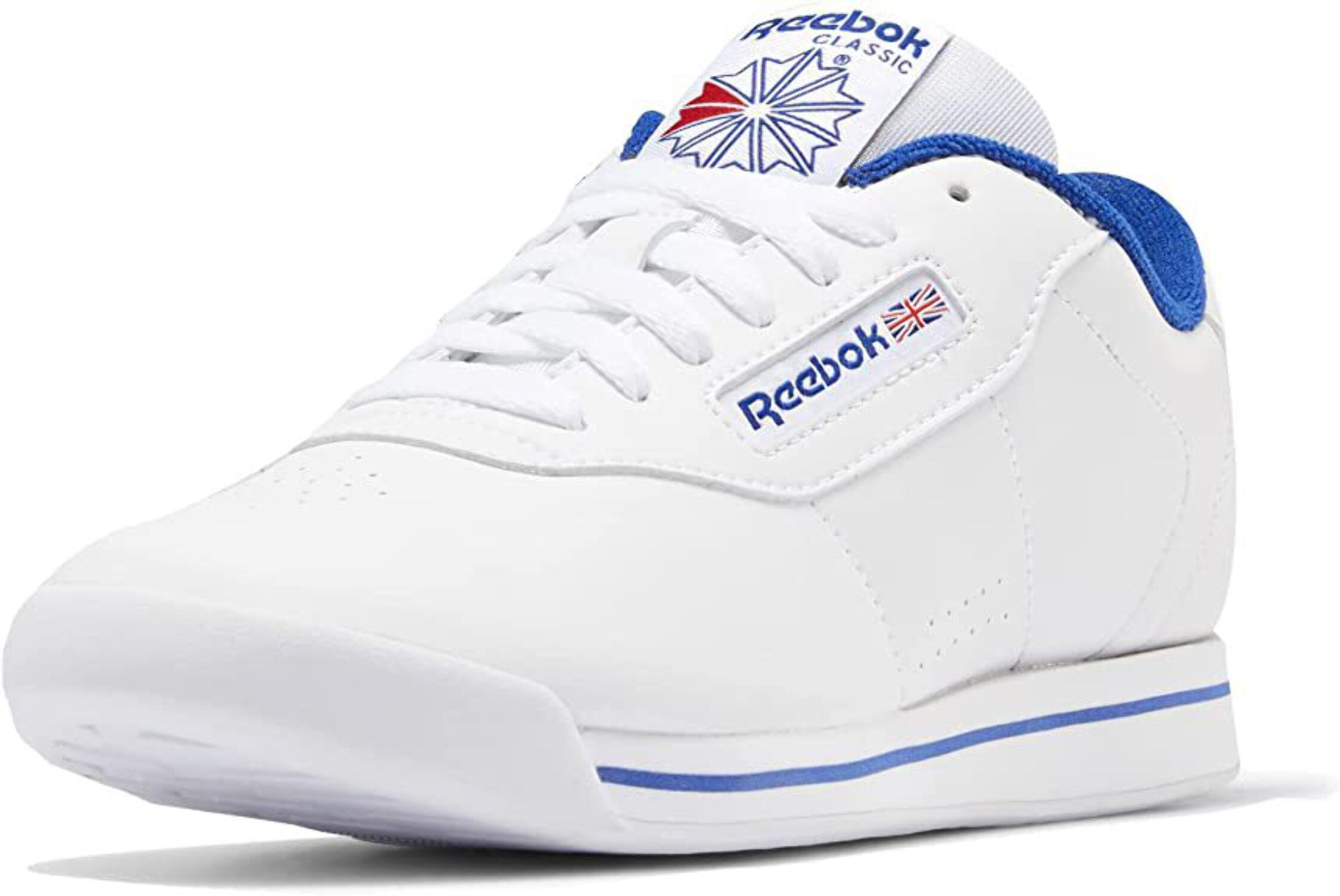 Reebok Classic Princess FV5294 White Royal Blue Womens Shoes Sneakers Walmart.com