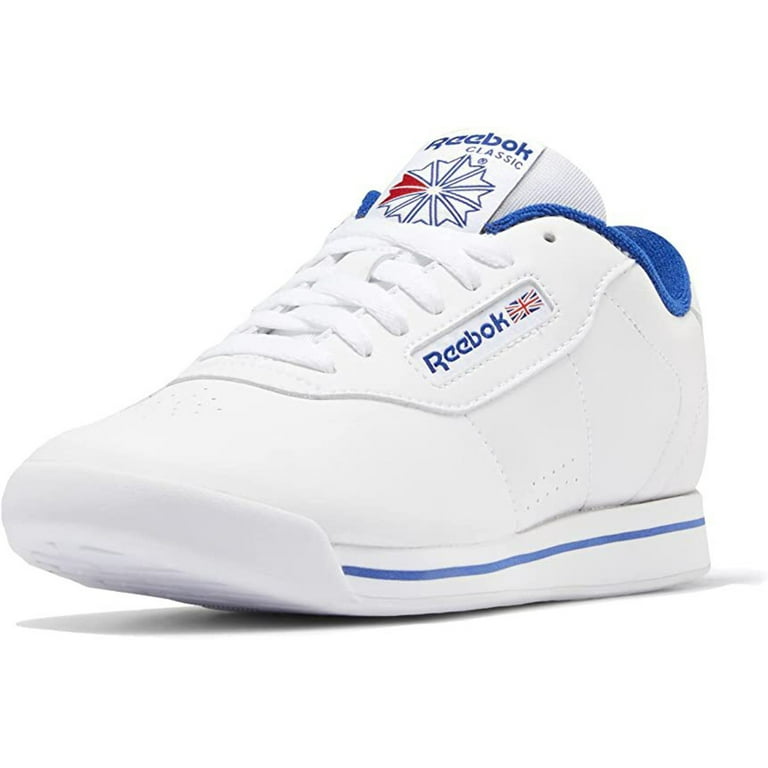 Opstå Utålelig Havbrasme Reebok Classic Princess FV5294 White Royal Blue Womens Shoes Sneakers -  Walmart.com