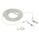 thumbnail image 2 of Anillo y cadena para pie de loro, cuerda elástica de entrenamiento de juguete para tobillera de pájaros de acero plástico Cuerda 10m y anillo tobillera talla 12 Yuyangstore Cuerda elástica de aves loro, 2 of 8