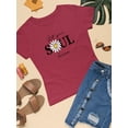 thumbnail image 3 of Lets Your Soul Shine Daisy T-Shirt Women -Image by Shutterstock, Female Small, 3 of 4