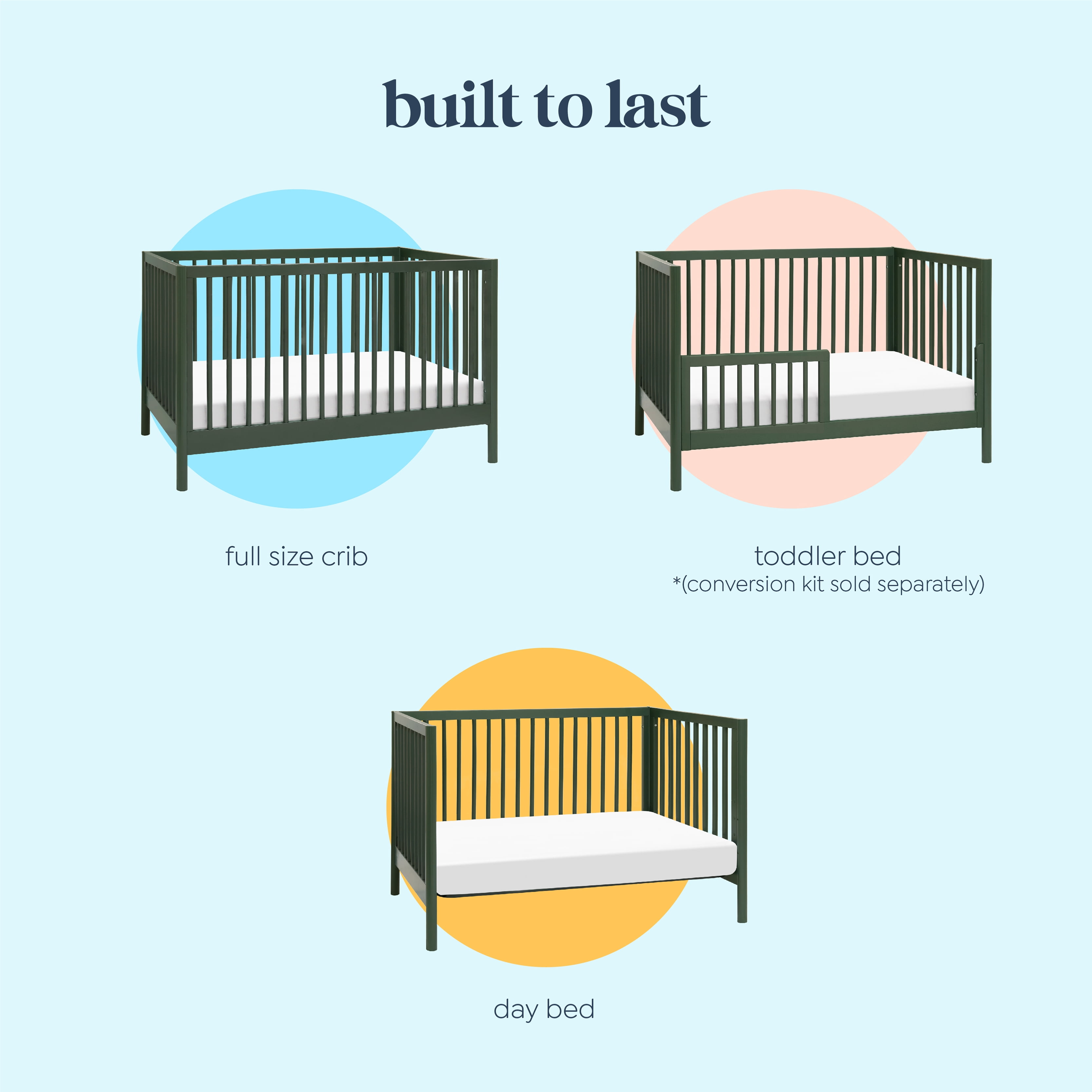 Davinci Birdie 3-in-1 Convertible Crib