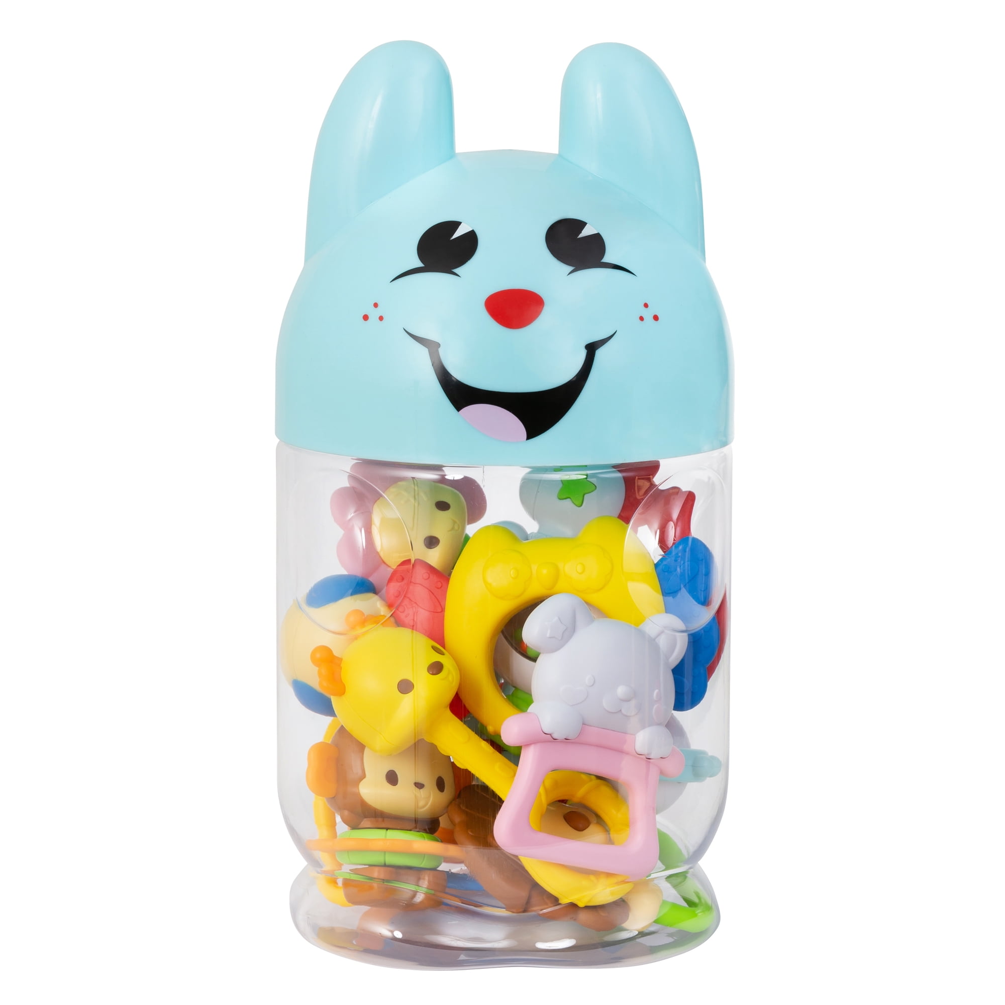 Smart Steps Tiny Nibbles Dishwasher Safe Teethers, 10 Piece Set, 3 Months and Up