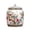 White, variant on Large Ceramic Rice Bucket with Lid, Dispenser Airtight Rice Kitchen Sealed Jar Grain Food Dispenser Ceramic Cylinder Food Storage Container for Coffee