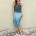 thumbnail image 2 of Women Strapless Casual Loose Ruched Long Maxi Dress, 2 of 8