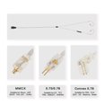 thumbnail image 4 of Mistaha JCALLY LT4C100 4 Strands 5N Purity Oxygen-free Copper Silver Plated Headset Upgrade Cable Three, 4 of 8