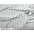 thumbnail image 3 of Soimoi Cotton Voile Fabric Horizontal Stripe Fabric Prints by Yard 42 Inch Wide, 3 of 3