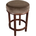 thumbnail image 5 of Meridian Furniture Monette Brown Velvet Counter Stool, 5 of 7