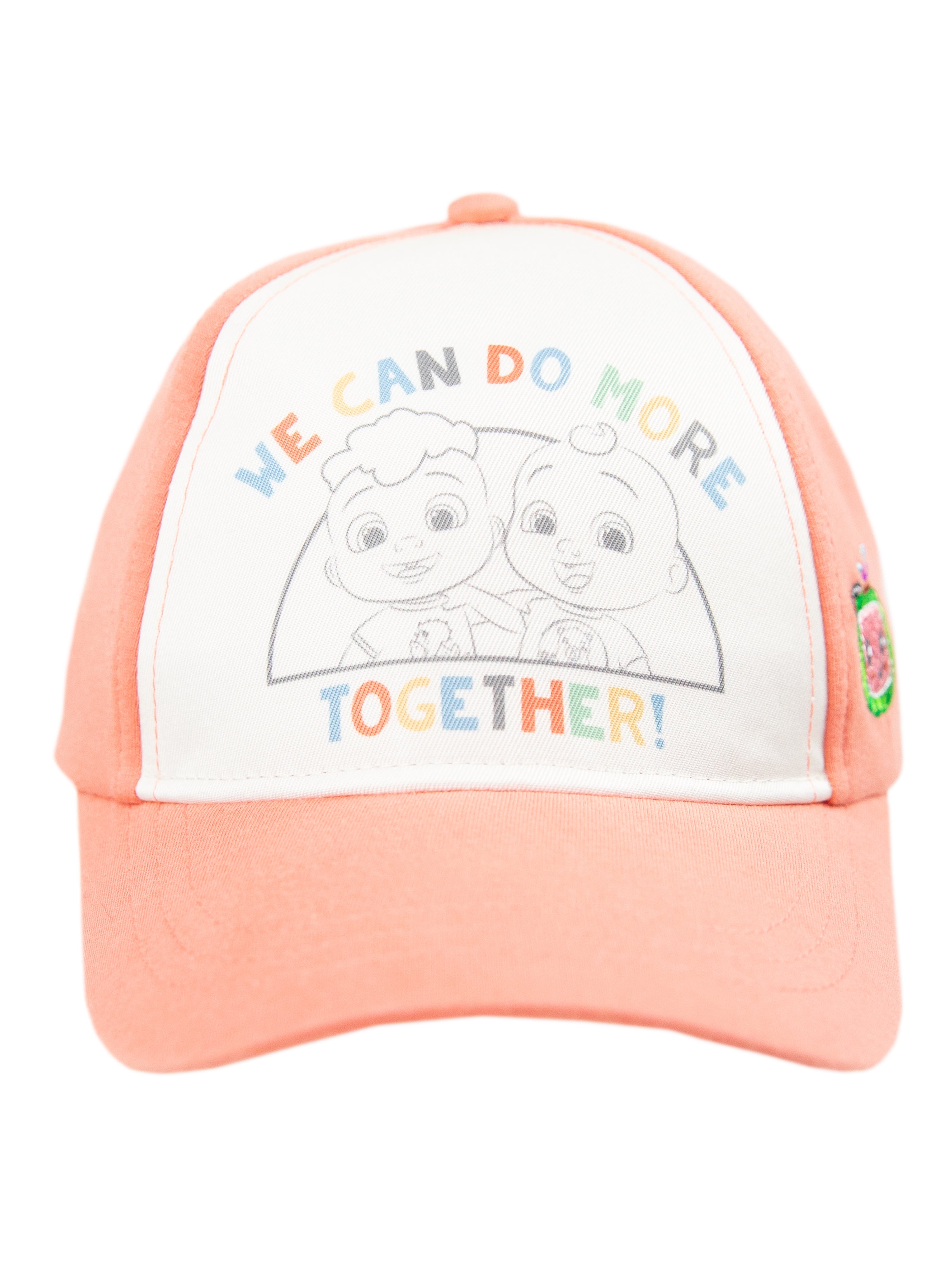 Cocomelon Brand Baby and Toddler Pink Baseball Style Hat