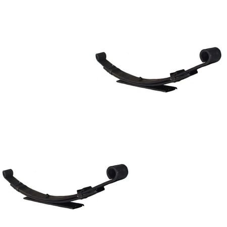 Duty Leaf Spring - Two (2) Heavy Duty Rear 3 Leaf Spring for Club Car DS 1981-up Replaces 103629001