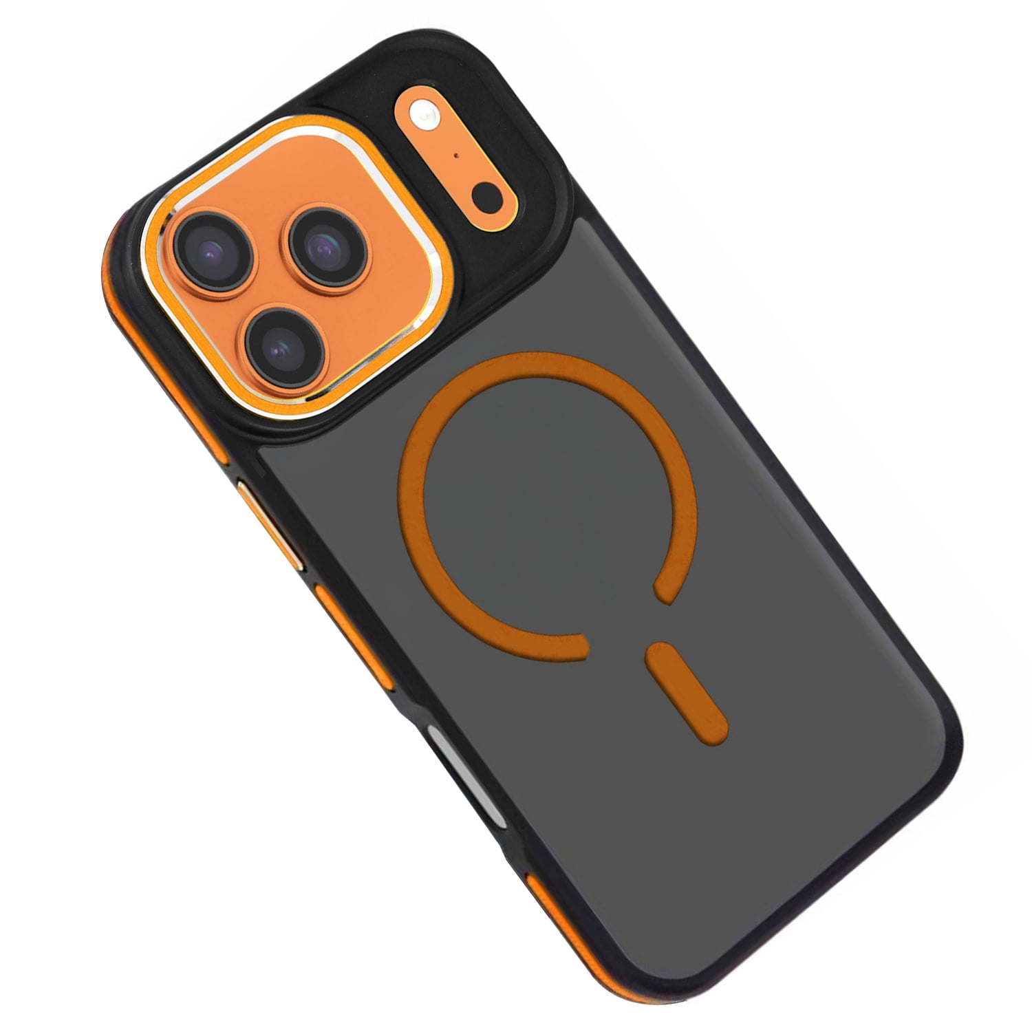 Slim Non-Slip Translucent Matte Wireless Charging Case for iPhone 17 Pro Max