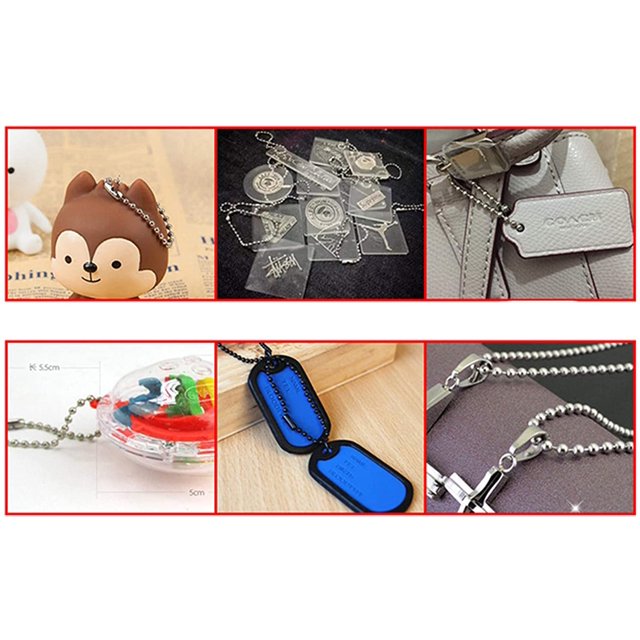 Fer en verre Bead Cha?ne Boy cha?ne cha?ne cha?ne Cha?ne en vrac cha?ne bijoux accessoires 9m * 2.0mm ShuxiuWang 8390613568984