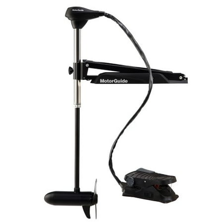 - Motorguide X3 Foot Control Bow Mount Freshwater Trolling Motor, 55 lb Thrust, 12V