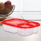 thumbnail image 2 of Envase de fruta de 3 compartimentos Caja de ensalada y refrigerio de PP apto para microondas para estudiantes FLhrweasw  Nuevo, 2 of 8