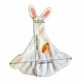 thumbnail image 3 of hulanddfd Easter Bunny Gooses Outfits, White Pink Rabbits Shaped Porch Gooses Clothes 23" Waterproof Easter Outdoor Decoration for Yard Patio Garden and Spring Holiday Party, 3 of 9