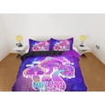 thumbnail image 2 of Haz el amor y no la guerra funda nórdica psicodélica setas juego de cama hippie full,, 2 of 4