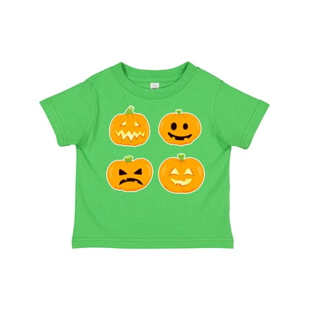 

Inktastic Pumpkins with Faces Gift Toddler Boy or Toddler Girl T-Shirt