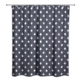thumbnail image 2 of Creative Products Crosses Navy 71 x 74 Shower Curtain, 2 of 2