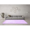 thumbnail image 3 of Ahgly Company Indoor Rectangle Solid Purple Modern Area Rugs, 2' x 3', 3 of 4