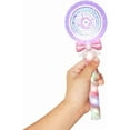 thumbnail image 4 of Light Up Spinning Lollipop Wand, 12" LED Princess Wand for Kids with Batteries Included, Great Gift Idea for Boys and Girls, Fun Pretend Play Prop, Carnival Prize, 4 of 6