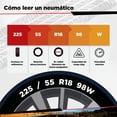 thumbnail image 3 of LLANTA 245/60r18 KUMHO CRUGEN HP71 105V, 3 of 4