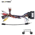 thumbnail image 1 of SKYFAME Adaptateur de Faisceau de Câblage 16 Broches pour Voiture, Décodeur de Boîte Canbus, Câble d'Alimentation Radio Android pour MG GS Rover RX5 MG6, 1 of 1