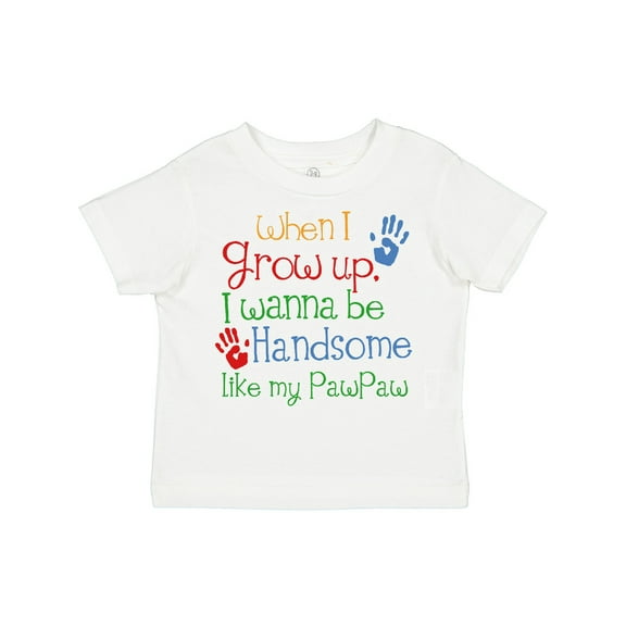 Inktastic Handsome Like My PawPaw Boys Toddler T-Shirt