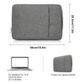thumbnail image 2 of For MacBook Pro 15.4” Laptop Sleeve Case Carry Bag Universal Laptop Bag for MacBook Samsung Chromebook HP Acer Lenovo, 2 of 8