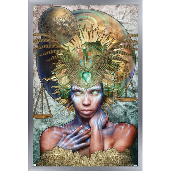 Jena DellaGrottaglia: Cosmic Zodiac - Libra Wall Poster, 22.375" x 34" Framed