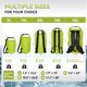 thumbnail image 3 of Floating Waterproof Dry Bag Backpack 5L/10L/20L/30L/40L, Roll Top Sack Keeps Gear Dry for Kayaking, Rafting, Boating, Swimming, Camping, Hiking, Beach, Fishing, 3 of 5