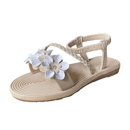 

chaolei Women s Sandals Size 9 Sandals Breathable Women s Roman Outdoor Diamond Fashion Leisure Shoes Casual Women s sandals Long Walks