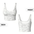 thumbnail image 5 of Lsque Cute Poodle Dog Printed Women'S Sports Bra, Compression, Moisture Wicking, High-Impact Sports Bra For Women,Supportive sports bra-, 5 of 9