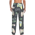 thumbnail image 6 of Cauagu Gamers Mens Pajama Pants Sleep & Lounge Pants,PJ Bottoms with Pockets-Medium, 6 of 7