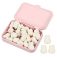 thumbnail image 1 of Uxcell 20 Pcs Clips para Funda de Edredón para Sostener el Edredón por Dentro, Clips de Edredón con Material de Tela Suave para Cojines de Edredón, Cortinas, Beige (Conejo), 1 of 6