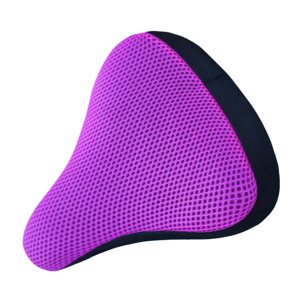 Naiyafly Bike Seat Cushion Padded Gel Bike Seat Cover Compatible orange-black-and-white-302-model-rexine-kids-bicycle-seat-size-200x