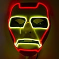 thumbnail image 2 of Máscara Iron Man, cara completa, luminosa, cosplay de Halloween, 2 of 2