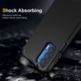 thumbnail image 4 of JTCASES for Motorola Moto Edge 2021 Case, Drop Resistant Corners, Wireless Charging, Heavy Duty Shockproof Hybrid Hard PC Bumper, Camera Protection, Skin-feel Anti-scratch Tough Cover, Black, 4 of 7