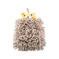thumbnail image 1 of Toalla de mano para niños, absorbente de agua, suave, de microfibra, con lazo para colgar, con dibujos animados, para baño, cocina, inodoro, oso, 1 of 12