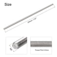 thumbnail image 3 of Unique Bargains M5 x 200mm Acier Inoxydable 304 Tige Entièrement Filetée Filetage Droit 4 Pack, 3 of 4