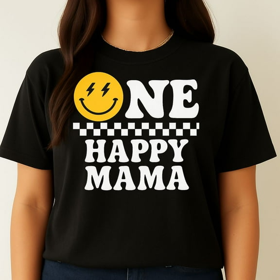 One Happy Mama - Funny Mother's Day Gift Women's T-Shirt