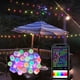 thumbnail image 1 of Tiras de luces LED inteligentes | Cambio de color RGB de 10 m | Aplicación y control remoto | Sincronización de música | Función de temporizador | Material ABS flexible | Dormitorio Cocina TV, 1 of 7