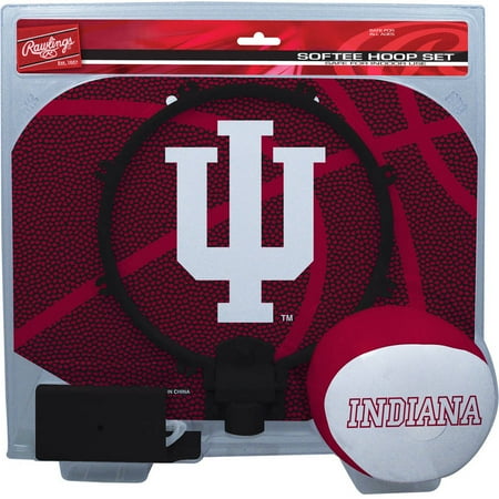 - Rawlings NCAA Slam Dunk Softee Hoop Set Indiana University Hoosiers