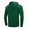 thumbnail image 4 of LEEy-world Hoodies For Boys Men's Full Zip Hoodie zippered Color Block hooded slim Fit Long Sleeve Lightweight Sweatshirt Green,XL, 4 of 5